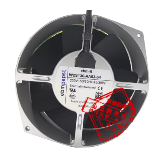 Picture of ebm-papst W2S130-AA3-64 Server - Round Fan dia170x150x50mm, 2-wire, 230V 45W