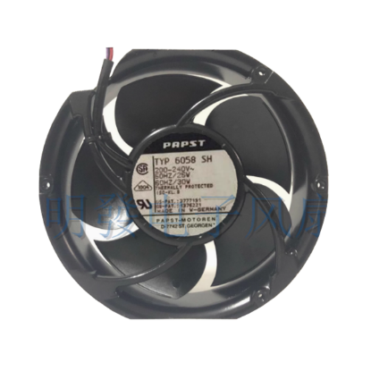 Picture of ebm-papst TYP 6058 SH Server - Round Fan dia170x170x55mm, 3-wire, 200V 25W