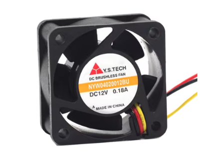 Picture of Y.S TECH NYW04020012BU Server - Square Fan SF40x40x20, w50x3x3, 12V 0.18A