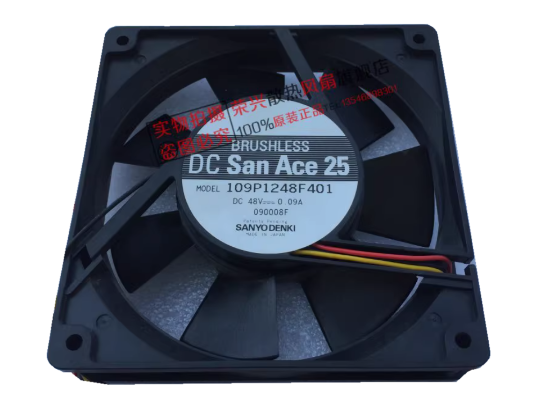 Picture of Sanyo Denki 109P1248F401 Server-Square Fan 109P1248F401