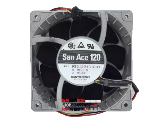 Picture of Sanyo Denki 9SG1224G1D01 Server-Square Fan 9SG1224G1D01