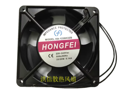 Picture of HONGFEI HA-1238H22B Server-Square Fan HA-1238H22B