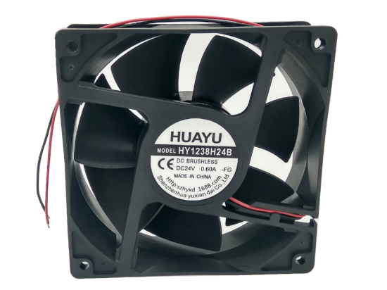 Picture of HUAYU HY1238H24B Server-Square Fan HY1238H24B