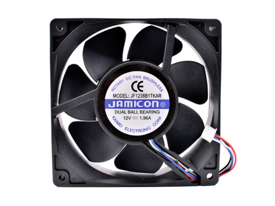 Picture of Jamicon JF1238B1TKAR Server-Square Fan JF1238B1TKAR