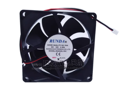 Picture of RUNDA  RS8025L15H Server-Square Fan RS8025L15H