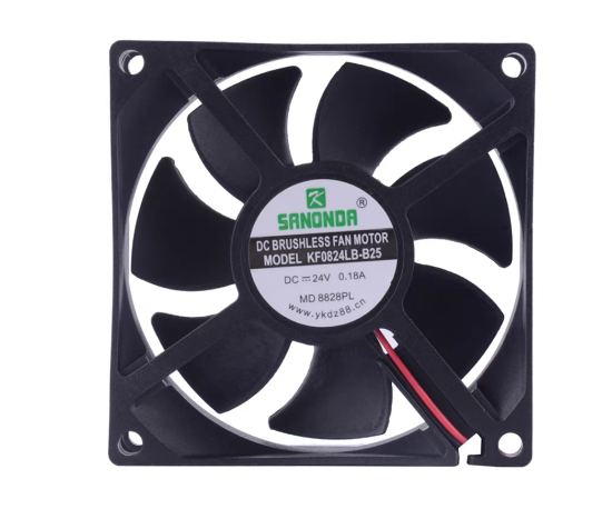 Picture of SANONDA KF0824LB-B25 Server-Square Fan KF0824LB-B25