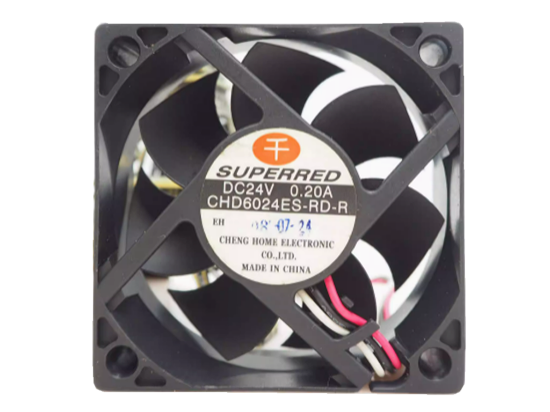 Picture of SUPERRED CHD6024ES-RD-R Server-Square Fan CHD6024ES-RD-R