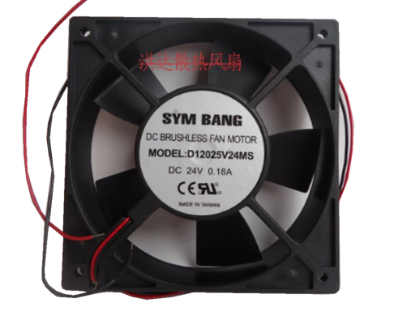 Picture of SYM BANG D12025V24MS Server-Square Fan D12025V24MS
