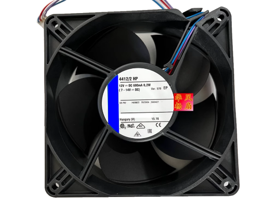 Picture of ebm-papst 4412 /2 HP Server-Square Fan 4412 /2 HP
