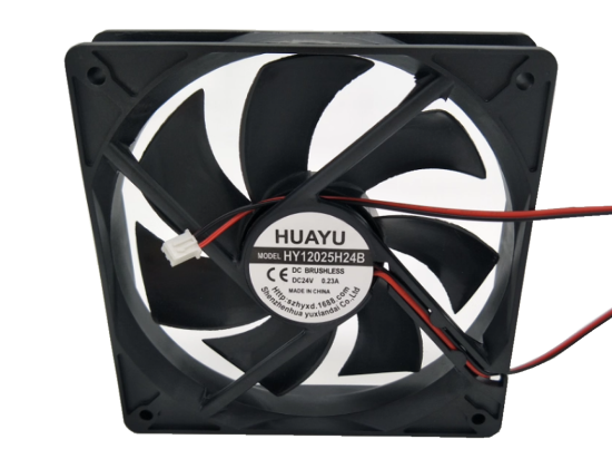 Picture of HUAYU HY12025H24B Server-Square Fan HY12025H24B