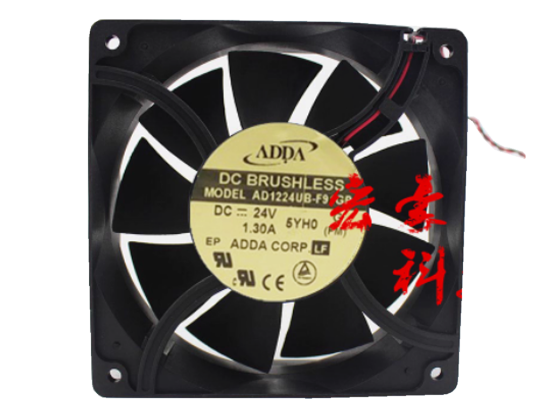 Picture of ADDA AD1224UB-F9BGP Server-Square Fan AD1224UB-F9BGP, S
