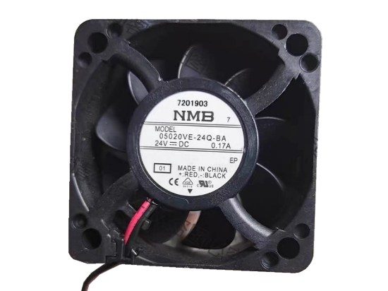 Picture of NMB-MAT / Minebea 05020VE-24Q-BA Server-Square Fan 05020VE-24Q-BA, 01