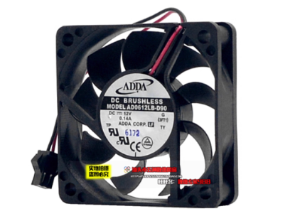Picture of ADDA AD0612LB-D90 Server-Square Fan AD0612LB-D90, G