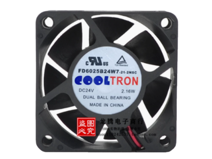 Picture of Used Fan FD6025B24W7 Server-Square Fan FD6025B24W7, -21-2NSC