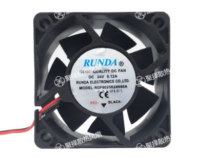 Picture of RUNDA RDF6025B24N60A Server-Square Fan RDF6025B24N60A