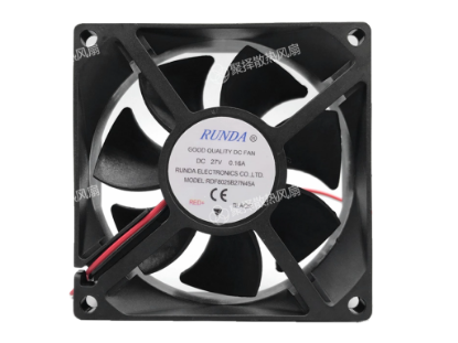 Picture of RUNDA RDF8025B27N45A Server-Square Fan RDF8025B27N45A
