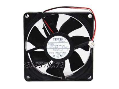 Picture of NMB-MAT / Minebea 08025SA-24Q-AL Server-Square Fan 08025SA-24Q-AL, 01