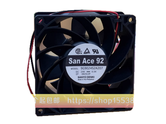 Picture of Sanyo Denki 9G9024S2A207 Server-Square Fan 9G9024S2A207