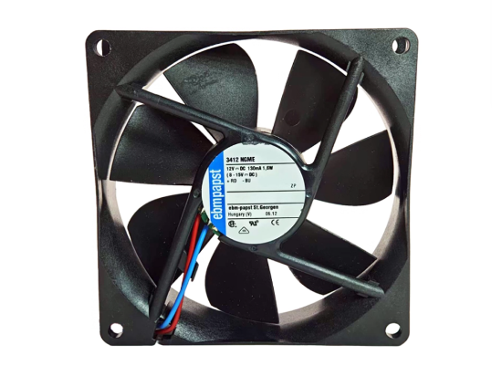 Picture of ebm-papst 3412 NGME Server-Square Fan 3412 NGME