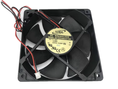 Picture of ADDA AG12024DB257100 Server-Square Fan  G, 24V 0.09A, 120x120x25, 120mm, 2-w, 2-P