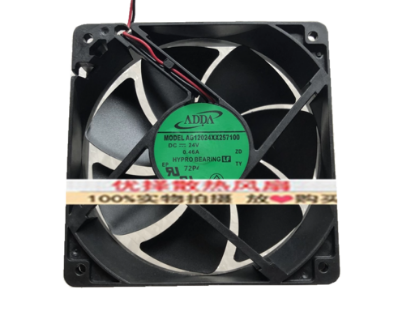 Picture of ADDA AG12024XX257100 Server-Square Fan DC 24V 0.46A, 120x120x38mm, 2-Wire
