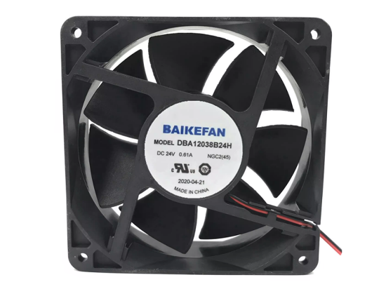 Picture of BAIKE DBA12038B24H Server-Square Fan DBA12038B24H