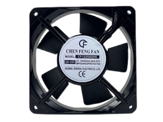 Picture of CF / Chen Feng CF1225A2HS Server-Square Fan CF1225A2HS, Alloy Framed