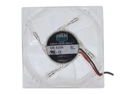 Picture of Cooler Master A8025-18CB-5BN-L1 Server-Square Fan A8025-18CB-5BN-L1, Transparent