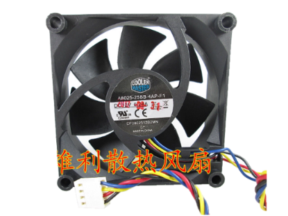 Picture of Cooler Master A8025-25BB-4AP-F1 Server-Square Fan A8025-25BB-4AP-F1