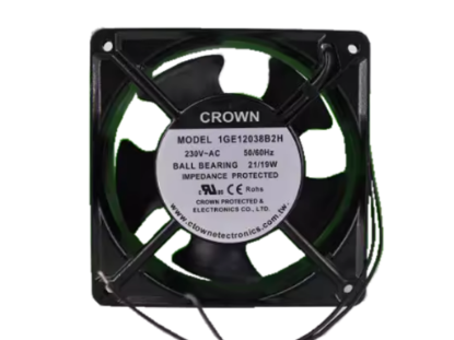 Picture of CROWN 1GE12038B2H Server-Square Fan 1GE12038B2H, Alloy Framed