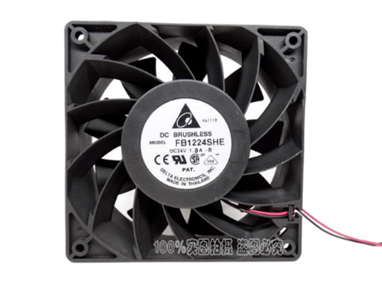 Picture of Delta Electronics FB1224SHE Server-Square Fan FB1224SHE, -B