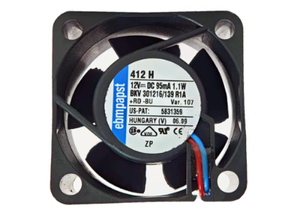 Picture of ebm-papst 412 H Server-Square Fan 412 H