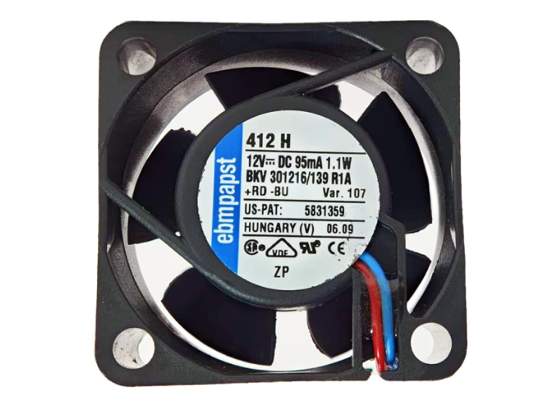 Picture of ebm-papst 412 H Server-Square Fan 412 H