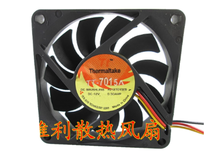 Picture of EVERFLOW FD127015EB Server-Square Fan FD127015EB