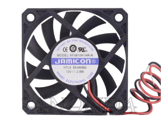Picture of Jamicon KF0610H1HR-R Server-Square Fan KF0610H1HR-R