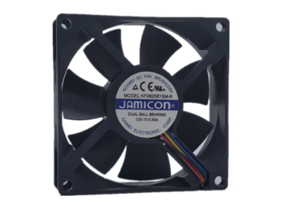 Picture of Jamicon KF0825B1SM-R Server-Square Fan KF0825B1SM-R