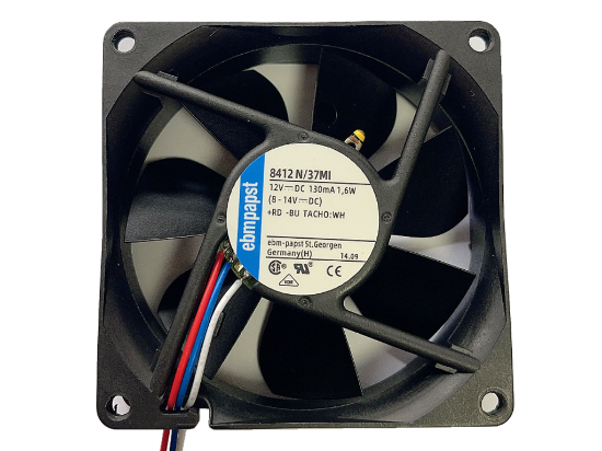 Picture of ebm-papst 8412 N/37MI Server-Square Fan 8412 N/37MI
