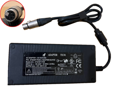 Picture of Adapter Tech ATS250T-P240 AC Adapter 20V & Above ATS250T-P240