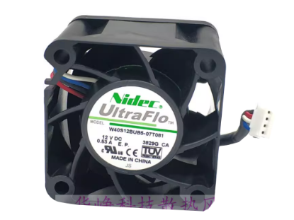 Picture of Nidec W40S12BUB5-07T081 Server-Square Fan W40S12BUB5-07T081, 3829G CA