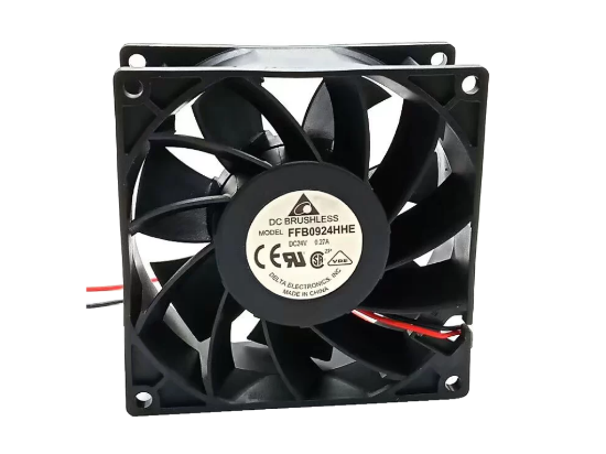 Picture of Delta Electronics FFB0924HHE Server - Square Fan sq90x90x38mm, 2-wire, 24V 0.27A
