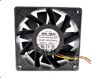 Picture of HK FAN AB12038V24 Server - Square Fan 01, sq120x120x38, 3w, DC 24V 1.2A