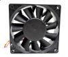 Picture of HK FAN AB12038V24 Server - Square Fan 01, sq120x120x38, 3w, DC 24V 1.2A