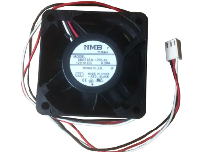 Picture of NMB-MAT / Minebea 06025SA-12N-AL Server-Square Fan 06025SA-12N-AL, 01
