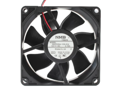 Picture of NMB-MAT / Minebea 08025SA-12N-EA Server-Square Fan 08025SA-12N-EA, D1