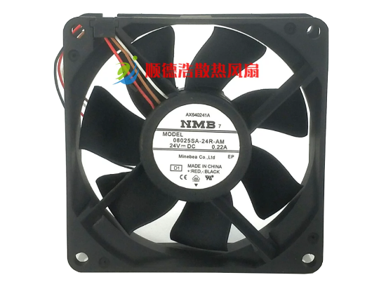 Picture of NMB-MAT / Minebea 08025SA-24R-AM Server-Square Fan 08025SA-24R-AM, D1