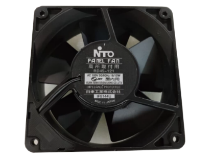 Picture of NTO / IKURA SEIKI RD45-121 Server-Square Fan RD45-121, Alloy Framed