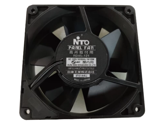 Picture of NTO / IKURA SEIKI RD45-121 Server-Square Fan RD45-121, Alloy Framed