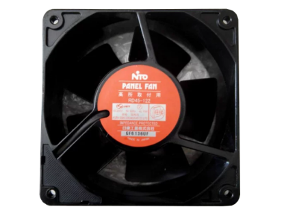 Picture of NTO / IKURA SEIKI RD45-122 Server-Square Fan RD45-122, Alloy Framed