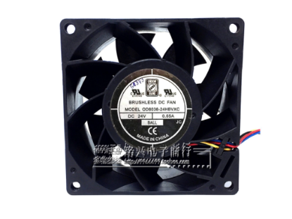 Picture of ORION OD8038-24HBVXC Server-Square Fan OD8038-24HBVXC