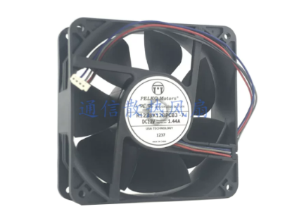 Picture of PELKO R1238X12BPCB3 Server-Square Fan R1238X12BPCB3